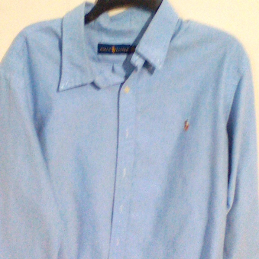 Men's Ralph Lauren Long Sleeve Button Down Shirt!